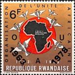 Stamp Rwanda Catalog number: 964