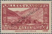 Známka Andorra (Francouzská) Katalogové číslo: 47/b