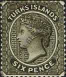 Známka Turks a Caicos Katalogové číslo: 20