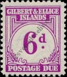 Známka Gilbert & Ellice Katalogové číslo: P/6