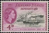 Známka Falkland Islands Dependencies Katalogové číslo: 25