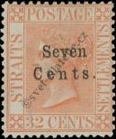 Známka Straits Settlements Katalogové číslo: 20