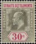 Známka Straits Settlements Katalogové číslo: 103