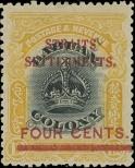 Známka Straits Settlements Katalogové číslo: 118