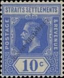 Známka Straits Settlements Katalogové číslo: 167