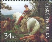 Známka Česká republika Katalogové číslo: 616
