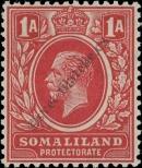 Známka Britské Somálsko Katalogové číslo: 58