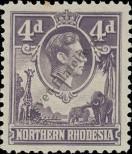 Známka Severní Rhodesie Katalogové číslo: 36/A