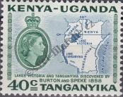 Známka Keňa Uganda Tanganika Katalogové číslo: 106