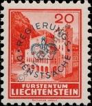 Známka Lichtenštejnsko Katalogové číslo: S/14/a