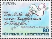 Známka Lichtenštejnsko Katalogové číslo: 1103