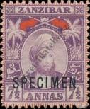 Známka Zanzibar Katalogové číslo: 33