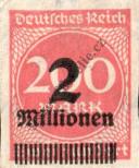 Známka Německá říše Katalogové číslo: 309/B