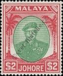 Známka Johor Katalogové číslo: 134