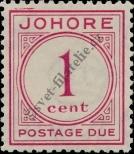 Známka Johor Katalogové číslo: P/1
