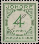 Známka Johor Katalogové číslo: P/2