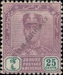 Známka Johor Katalogové číslo: 77