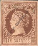 Známka Španělsko Katalogové číslo: 46