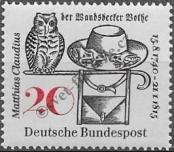 Známka Německá Spolková Republika Katalogové číslo: 462