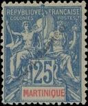 Známka Martinik Katalogové číslo: 42