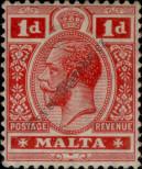 Známka Malta Katalogové číslo: 43/a