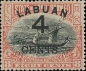 Známka Labuan Katalogové číslo: 85