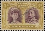 Známka Britská Jihoafrická společnost Katalogové číslo: 105/a