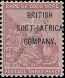 Známka Britská Jihoafrická společnost Katalogové číslo: 45