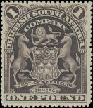 Známka Britská Jihoafrická společnost Katalogové číslo: 71/a