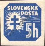 Známka Slovensko Katalogové číslo: 55