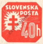 Známka Slovensko Katalogové číslo: 63