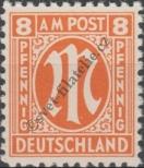 Známka Americká a britská okupační zóna Německa Katalogové číslo: 5