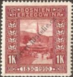 Známka Rakousko-uherská okupace Bosny a Hercegoviny Katalogové číslo: 58