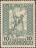 Známka Rakousko-uherská okupace Bosny a Hercegoviny Katalogové číslo: 142