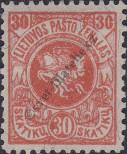 Známka Litva Katalogové číslo: 29