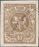 Známka Litva Katalogové číslo: 64/B