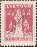Známka Litva Katalogové číslo: 70