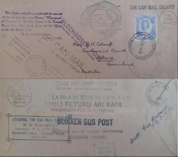 Vznik a provoz poštovní služby na Niuafoou