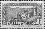 Stamp Andorra (France) Catalog number: 24/a