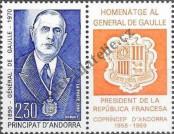 Stamp Andorra (France) Catalog number: 418