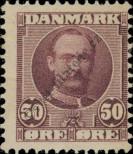 Stamp Denmark Catalog number: 58/a