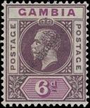 Stamp Gambia Catalog number: 74