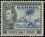 Stamp Gambia Catalog number: 126/a