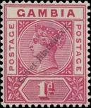 Stamp Gambia Catalog number: 21