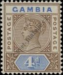 Stamp Gambia Catalog number: 25