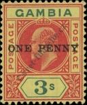 Stamp Gambia Catalog number: 53
