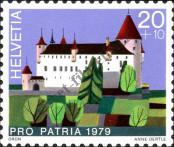 Stamp Switzerland Catalog number: 1156