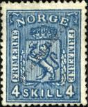 Stamp Norway Catalog number: 14/a