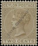 Stamp Ceylon Catalog number: 44