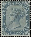 Stamp Ceylon Catalog number: 50